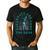 Saturdays For Dads Golfer Father's Day Men's Casual T-Shirt Black