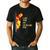 I Saw That I'm Telling Dad Religious Christian Jesus Men's Casual T-Shirt Black