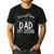 Second Time Dad Est 2026 Pregnancy Announcement Baby Daddy Men's Casual T-Shirt Black