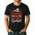 Senior Dad 2026 Graduation Proud Dad Of a 2026 Graduate Men's Casual T-Shirt Black