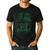 Silent But Dadly Father's Day Fart Dad Farting Vintage Men's Casual T-Shirt Black