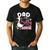Silly Dad Goose Dad 1st Birthday Family Matching Party Men's Casual T-Shirt Black