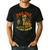 Skeleton Papa Halloween Dad Tax Making Sure Not Poison Men's Casual T-Shirt Black