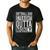 Softball Dad Straight Outta Money I Pitch T-Shirt Men's Casual T-Shirt Black