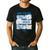 Sonic The Hedgehog Father's Day Dad Qualities Distressed Men's Casual T-Shirt Black
