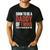 Soon To Be Dad Twins Fatherhood Pregnancy Announcement New D Men's Casual T-Shirt Black