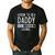 Soon To Be Daddy 2026 Loading Pregnancy Announcement 2026 Men's Casual T-Shirt Black