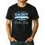 Soon To Be A Daddy Of a Handsome Baby Boy Announcement Men's Casual T-Shirt Black
