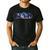 Space Dad Family Matching Mom Space Birthday Theme Party Men's Casual T-Shirt Black