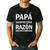Spanish Dad Is Always Right When Mom's Not Around Dad Men's Casual T-Shirt Black Spanish Dad Is Always Right When Mom's Not Around Dad Men's Casual T-Shirt Black