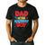 Spider Web Family Matching Dad Of The Birthday Boy Men's Casual T-Shirt Black