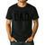 Stay At Home Dad Humor Quote Fathers Quote Men's Casual T-Shirt Black