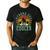 Strong Dad Workout Weight Lifting Father's Day Men's Casual T-Shirt Black