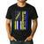 T21 Dad American Flag Down Syndrome Awareness Men's Casual T-Shirt Black T21 Dad American Flag Down Syndrome Awareness Men's Casual T-Shirt Black