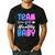 Team Healthy Baby Gender Reveal Pregnancy Mom Dad Men's Casual T-Shirt Black Team Healthy Baby Gender Reveal Pregnancy Mom Dad Men's Casual T-Shirt Black