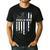 Thin Blue Line Proud Dad Police Family T-Shirt Men's Casual T-Shirt Black Thin Blue Line Proud Dad Police Family T-Shirt Men's Casual T-Shirt Black