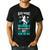 Never Thought I'd Be Wearing a Mermaid Dad Small Men's Casual T-Shirt Black