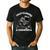 Toilet Clogging Champion Dad Joke Raccoon Trash Panda Men's Casual T-Shirt Black
