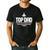 Top Gun Father's Day Top Dad Men's Casual T-Shirt Black Top Gun Father's Day Top Dad Men's Casual T-Shirt Black