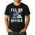 Truck Driver Art For Men Dad Women Trucking CDL Trucker Men's Casual T-Shirt Black