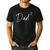 Twin Dad Squared Men's Casual T-Shirt Black Twin Dad Squared Men's Casual T-Shirt Black