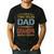 I Have Two Titles Dad And Grandpa Father's Day Grandpa Men's Casual T-Shirt Black