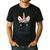 Unicorn Dad Of The Birthday Girl Shirt Matching Party Tee Men's Casual T-Shirt Black