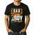 Vehicle Construction Excavator Dad Of The Birthday Boy Small Men's Casual T-Shirt Black Vehicle Construction Excavator Dad Of The Birthday Boy Small Men's Casual T-Shirt Black