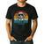 Vintage Best Doodle Dad Ever Father's Day Golden Doodle Men's Casual T-Shirt Black