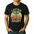 Vintage Captain Daddy Boat Pontoon Dad Fishing Sailor Anchor Men's Casual T-Shirt Black Vintage Captain Daddy Boat Pontoon Dad Fishing Sailor Anchor Men's Casual T-Shirt Black