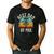 Vintage Disc Golf Dad Best Dad By Par Disk Golf Men's Casual T-Shirt Black