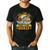 Vintage Father's Day Fishing Full Time Dad Part Time Hooker Men's Casual T-Shirt Black