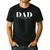 Vintage First Time Dad Est 2024 Promoted Father's Day Men's Casual T-Shirt Black Vintage First Time Dad Est 2024 Promoted Father's Day Men's Casual T-Shirt Black