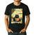 Vintage Japanese Cat Book Lovers Librarian Cat Dad Teacher Men's Casual T-Shirt Black