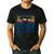 Vintage Pitbull Dad Like A Regular Dad But Cooler Men's Casual T-Shirt Black