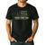 Vintage Proud Army Dad Camo American Flag Veteran Men's Casual T-Shirt Black