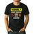 Warning Do Not Touch My Tools Or My Daughter Dad Men's Casual T-Shirt Black