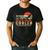 Waterski Dad Fathers Day Ski Lover Dad Water Skiing Rider Men's Casual T-Shirt Black