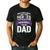 I Wear Purple For My Dad Pancreatic Cancer Support Men's Casual T-Shirt Black