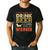 Weiner Dachshund Dad Drink Beer Hang With Dog Vintage Men's Casual T-Shirt Black