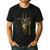 Welder Christian Cross Weld Welding Dad Jesus Lover Men's Casual T-Shirt Black