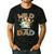 Wild Dad 1St Birthday Safari Jungle Animal Truck Men's Casual T-Shirt Black Wild Dad 1St Birthday Safari Jungle Animal Truck Men's Casual T-Shirt Black