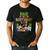 Wild Dad Of The Birthday Girl Zoo Safari Jungle Animal Men's Casual T-Shirt Black