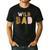 Wild Wild Dad Two Wild Birthday Outfit Zoo Birthday Animal Men's Casual T-Shirt Black