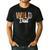 Wild Dad Zoo Born Two Be Wild B-Day Safari Jungle Animal Men's Casual T-Shirt Black Wild Dad Zoo Born Two Be Wild B-Day Safari Jungle Animal Men's Casual T-Shirt Black