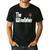 The Winefather Red Wine Tasting Fathers Day Dad Men's Casual T-Shirt Black