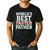 World's Best Father Farter Dad Daddy Papa Joke Men's Casual T-Shirt Black
