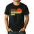 World's Okayest Dad Father Retro Vintage Men's Casual T-Shirt Black World's Okayest Dad Father Retro Vintage Men's Casual T-Shirt Black