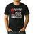 WOW Dad Like a Normal Dad Way More Awesome Tee T-Shirt Men's Casual T-Shirt Black