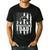Wrestling Dad US Flag Fathers Day Wrestling Fans Men's Casual T-Shirt Black